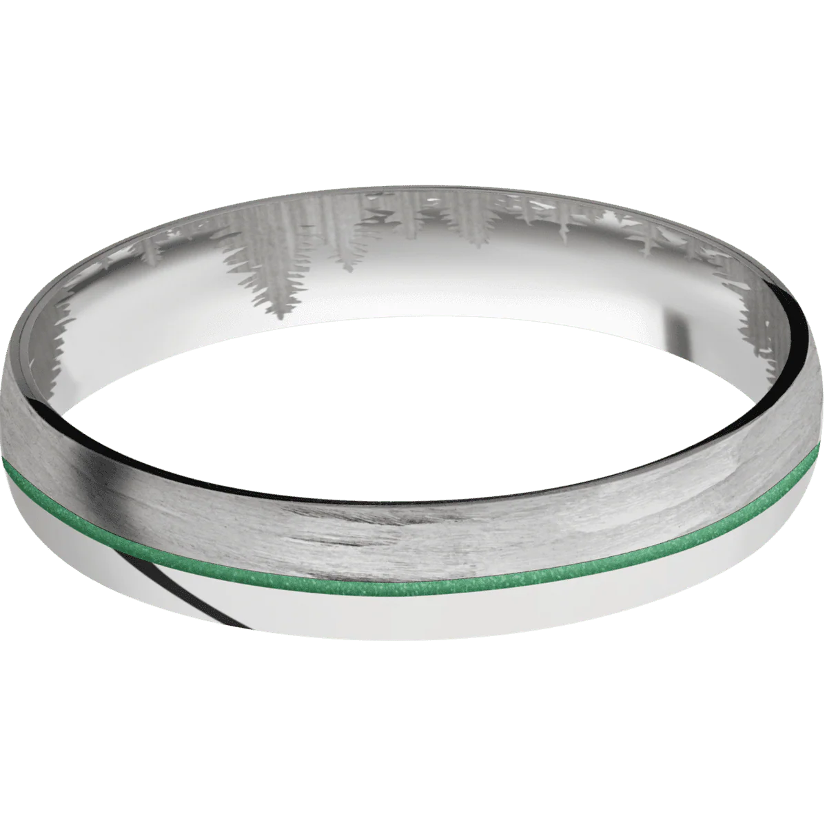 10K White Gold + Polish Finish - Image 3