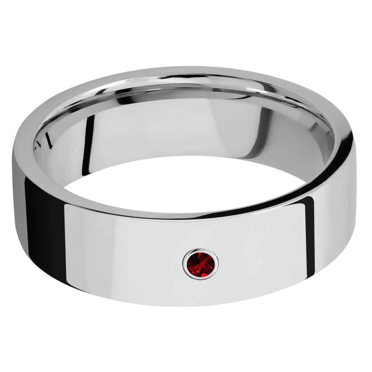 10K White Gold + Polish Finish - Image 3