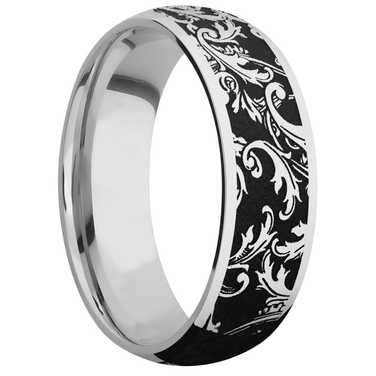 10K White Gold + Polish Finish