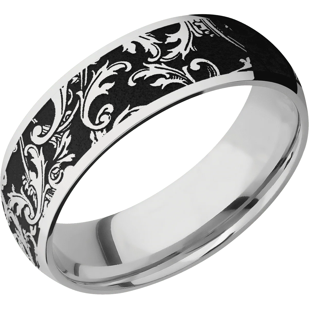10K White Gold + Polish Finish - Image 2