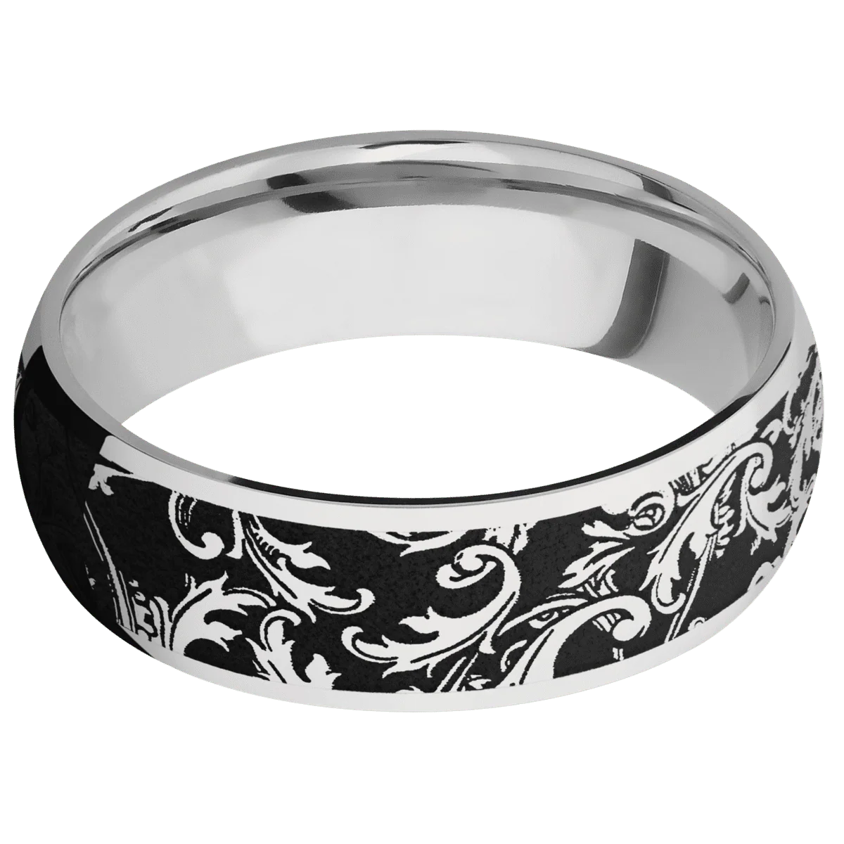 10K White Gold + Polish Finish - Image 3