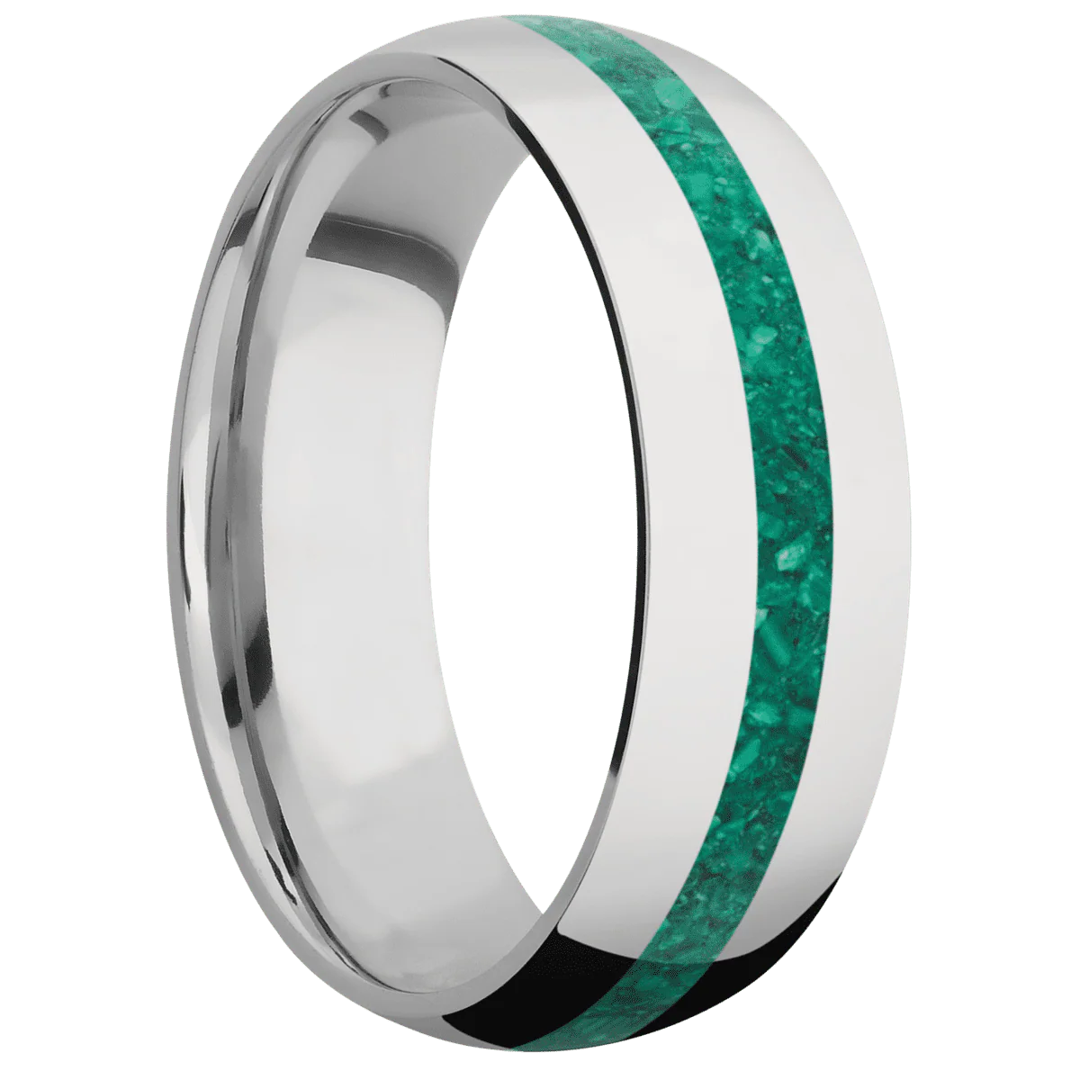 10K White Gold + Polish Finish