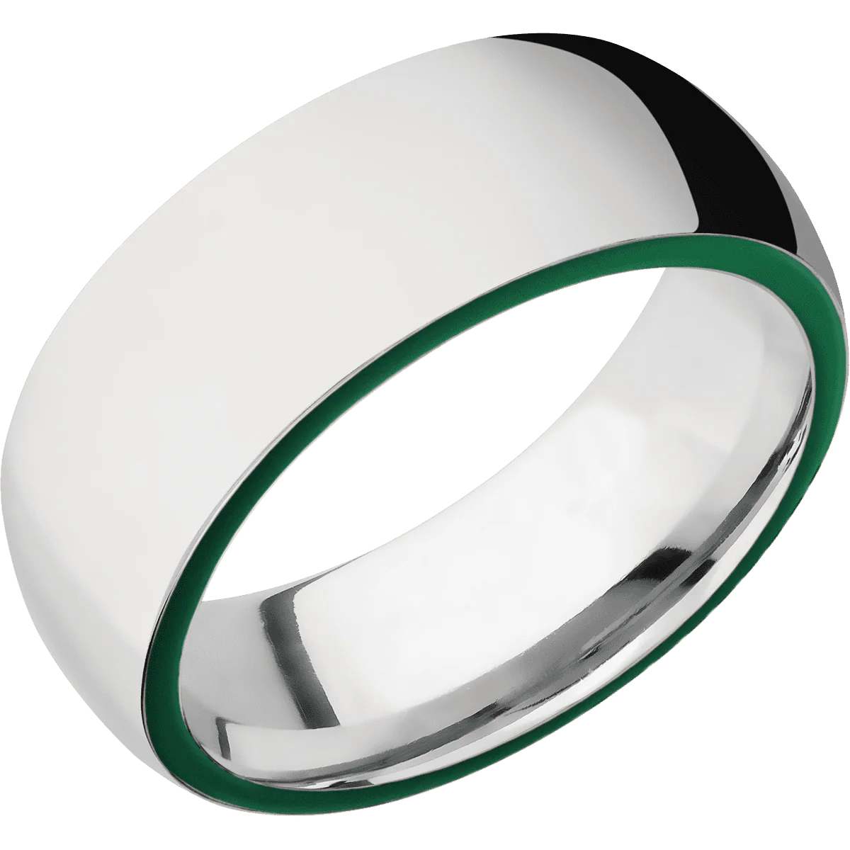 10K White Gold + Polish Finish - Image 2