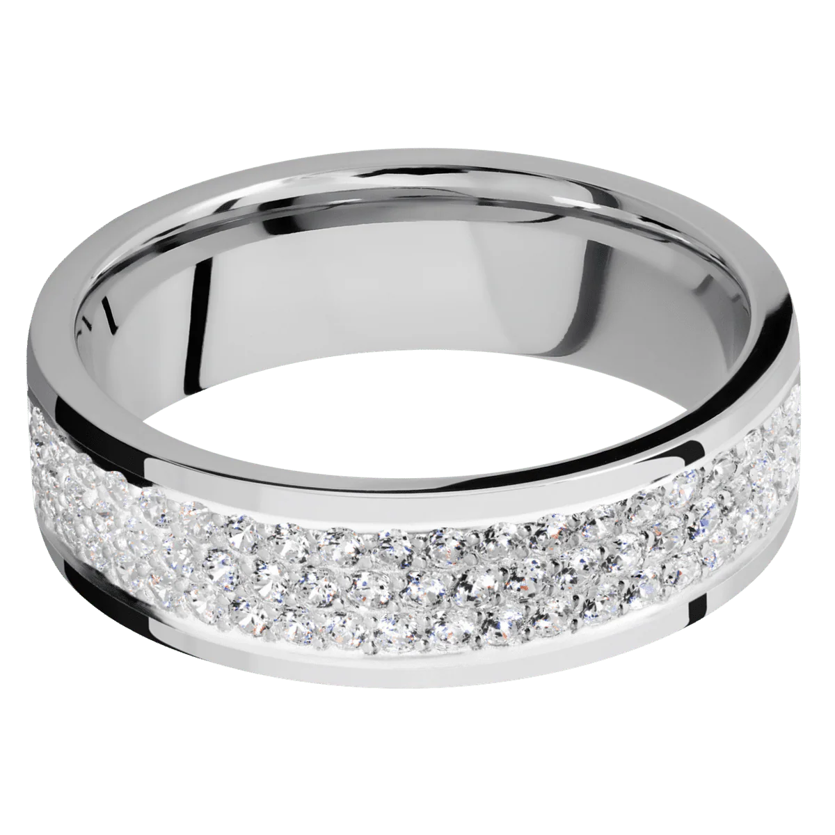 10K White Gold + Polish Finish - Image 3