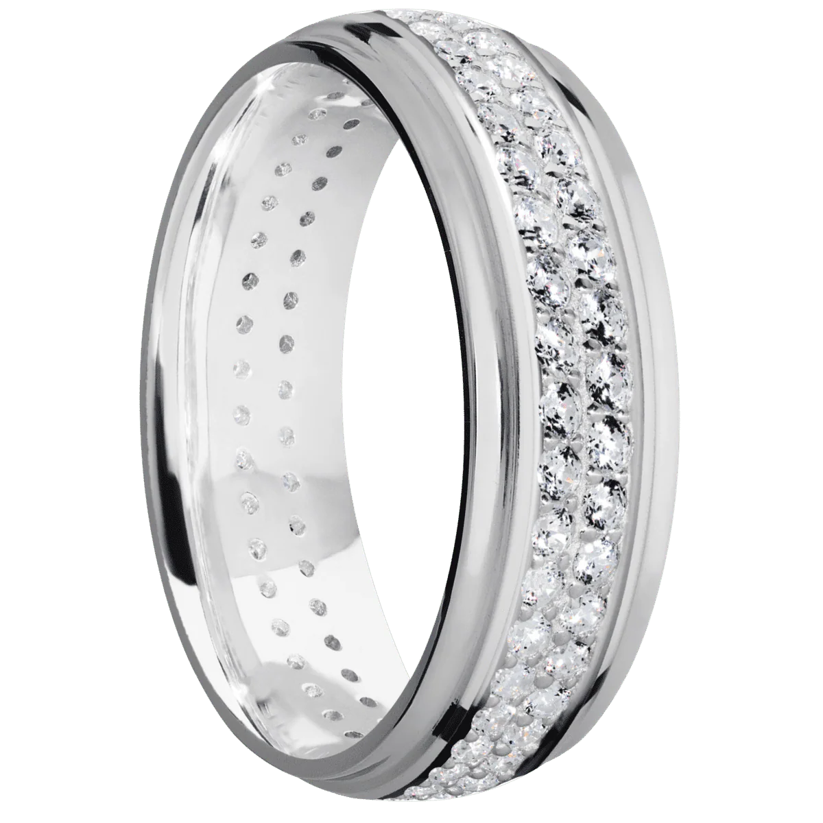 10K White Gold + Polish , Polish Finish