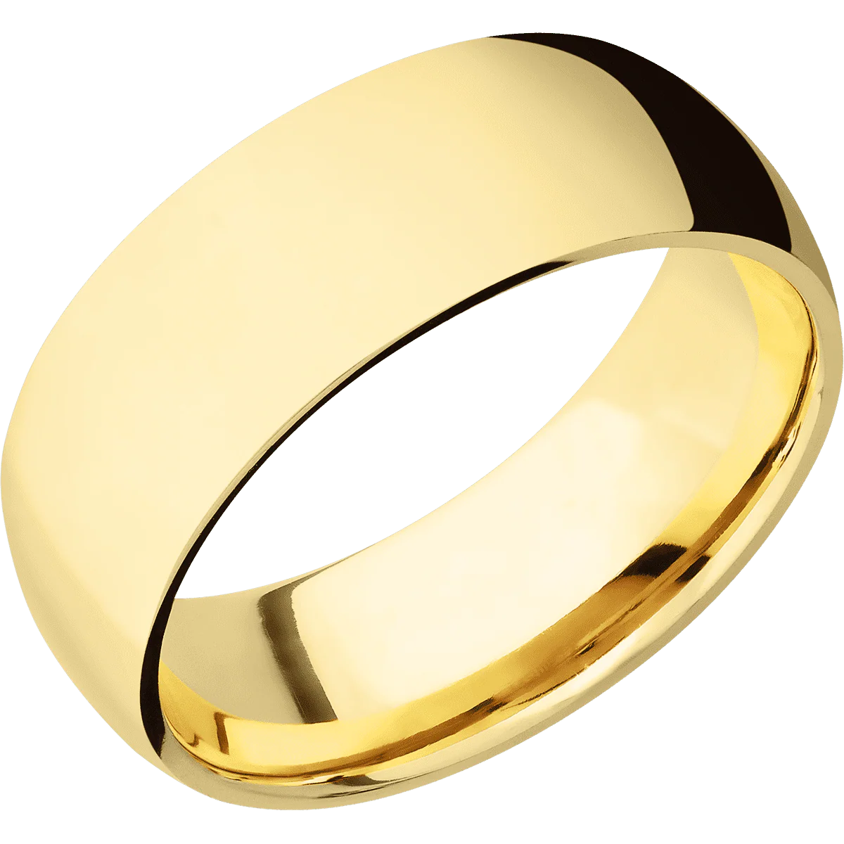 10K Yellow Gold + Polish Finish - Image 2