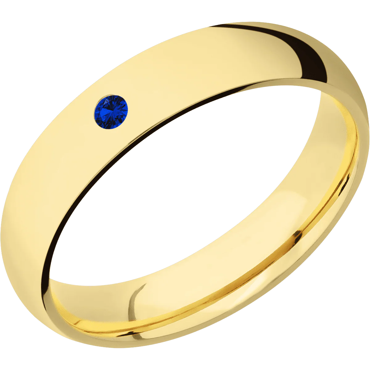 10K Yellow Gold + Polish Finish - Image 2