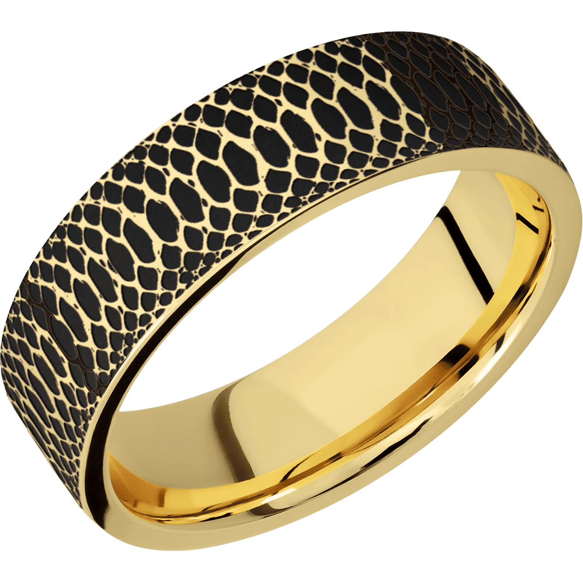10K Yellow Gold + Polish Finish - Image 2