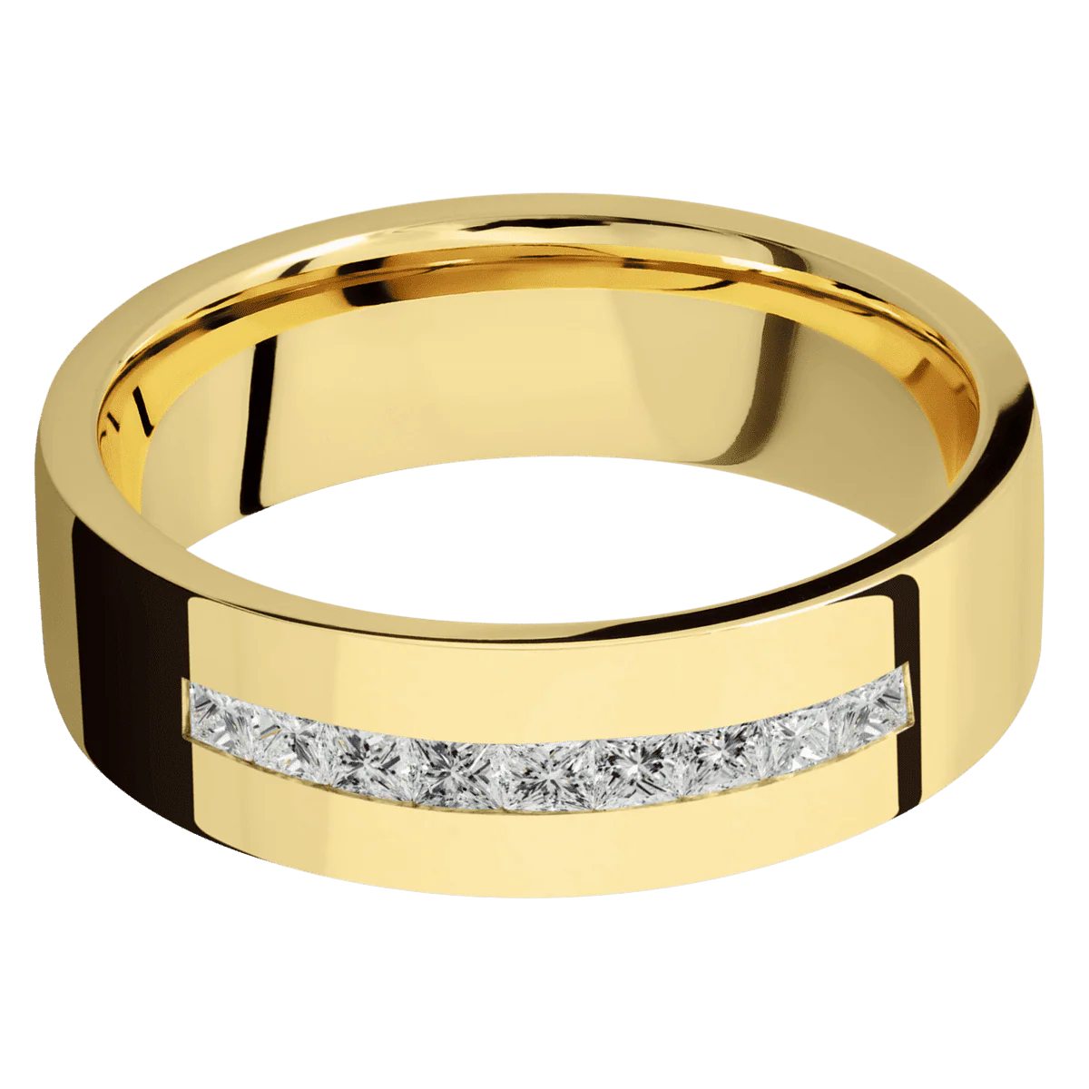 10K Yellow Gold + Polish Finish - Image 3