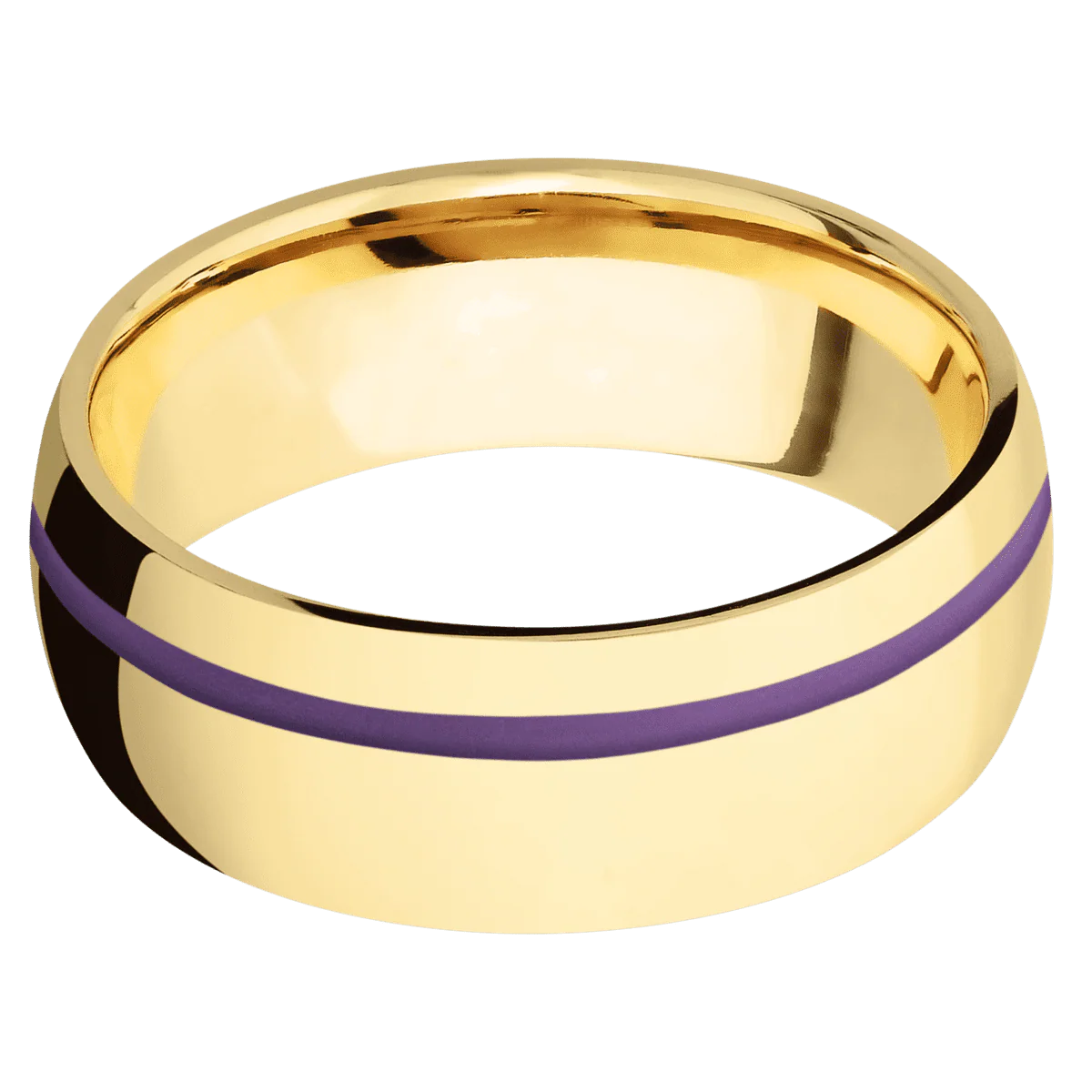 10K Yellow Gold + Polish , Polish Finish - Image 3