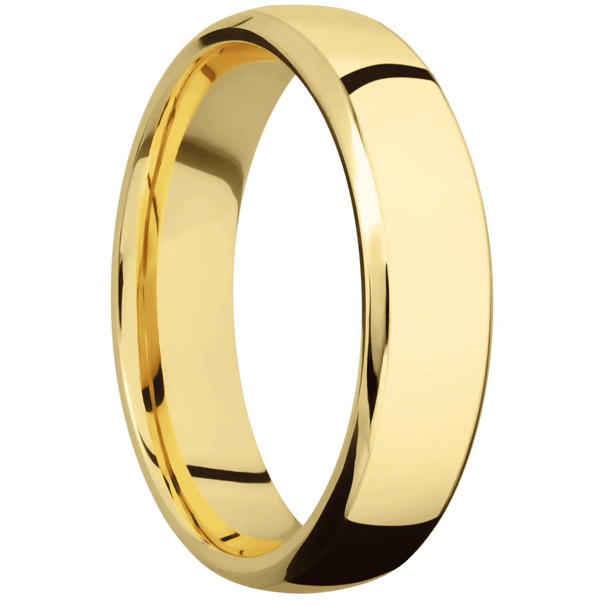 10K Yellow Gold + Polish , Polish Finish