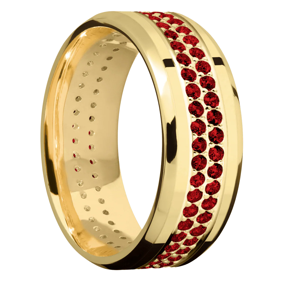 10K Yellow Gold + Polish , Polish Finish
