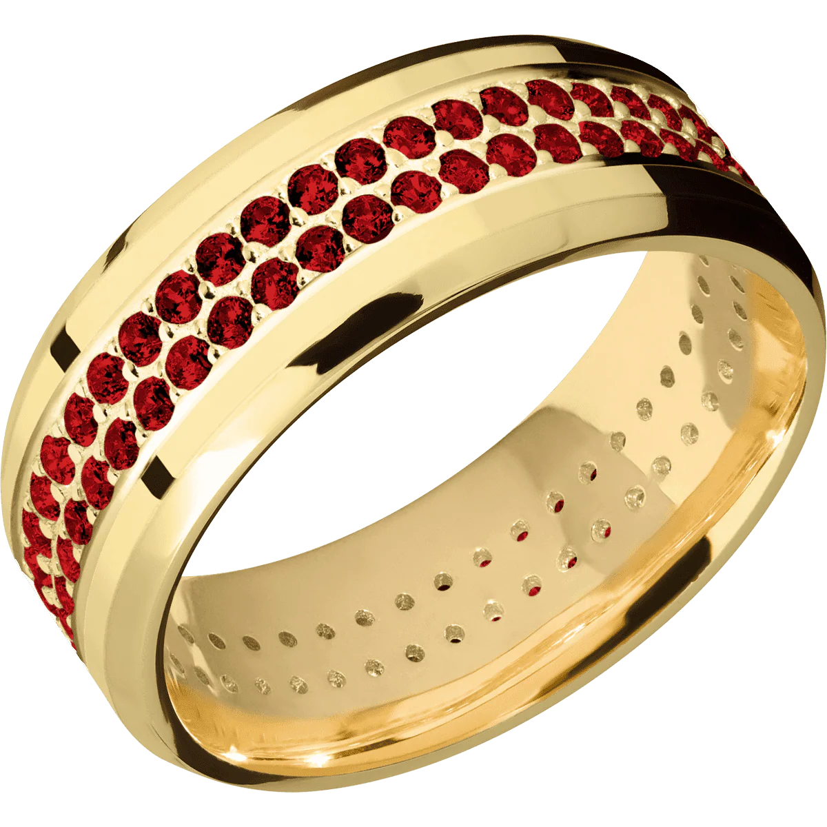 10K Yellow Gold + Polish , Polish Finish - Image 2