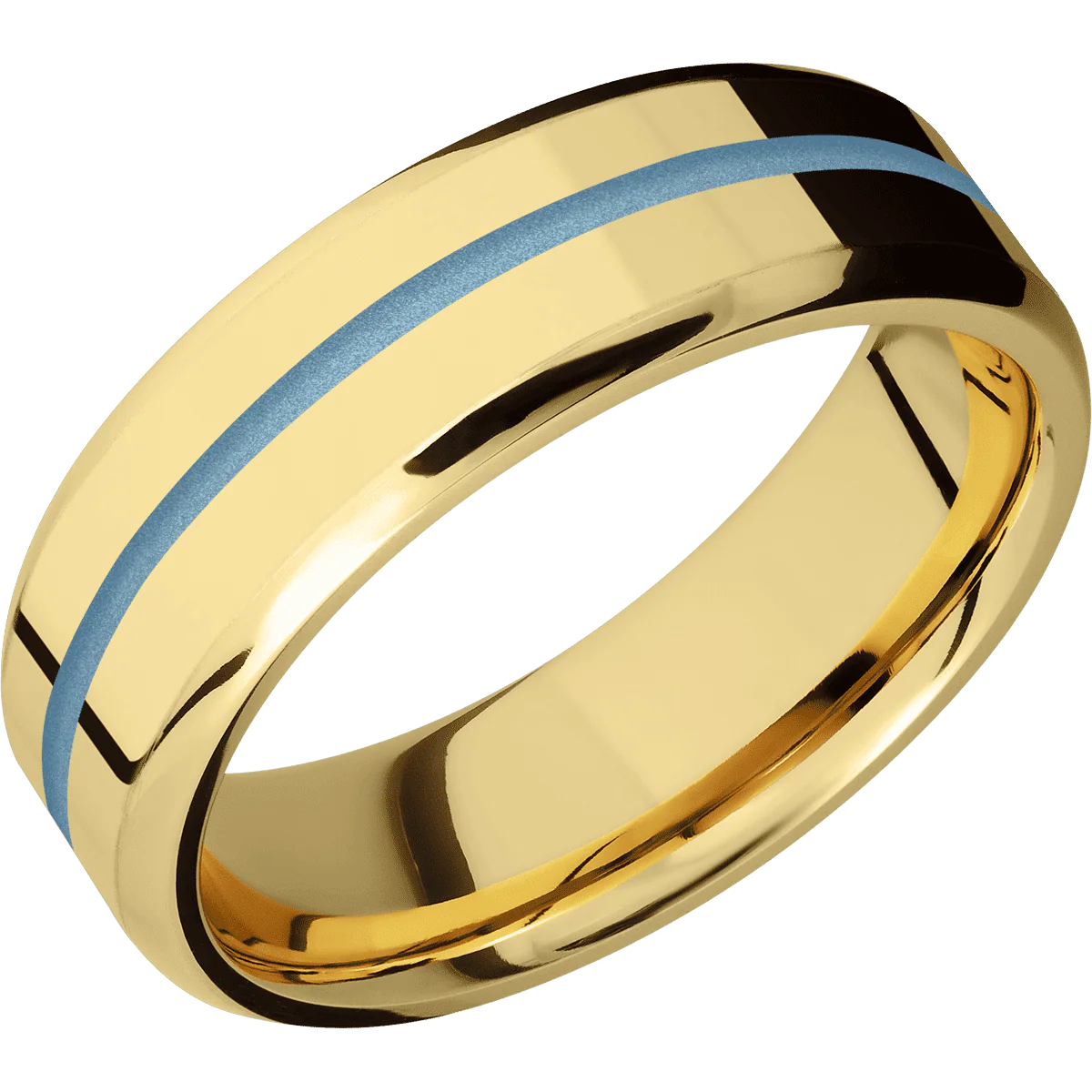10K Yellow Gold + Polish , Polish Finish - Image 2