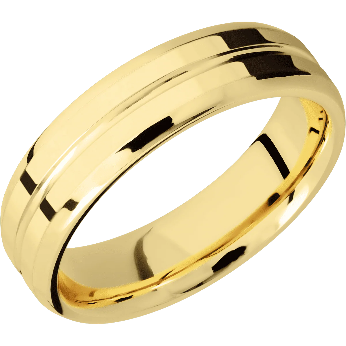 10K Yellow Gold + Polish , Polish Finish - Image 2
