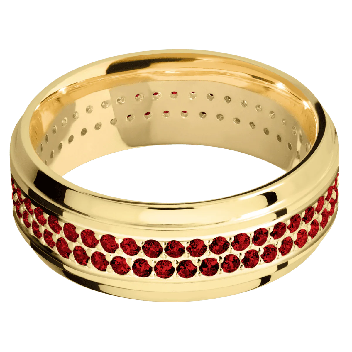 10K Yellow Gold + Polish , Polish Finish - Image 3