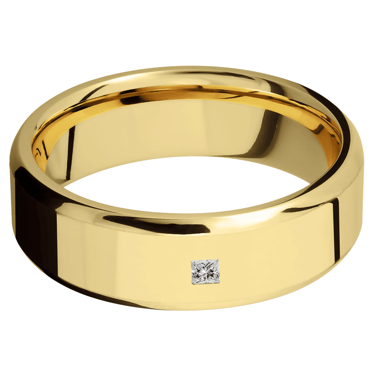 10K Yellow Gold + Polish , Polish Finish - Image 3