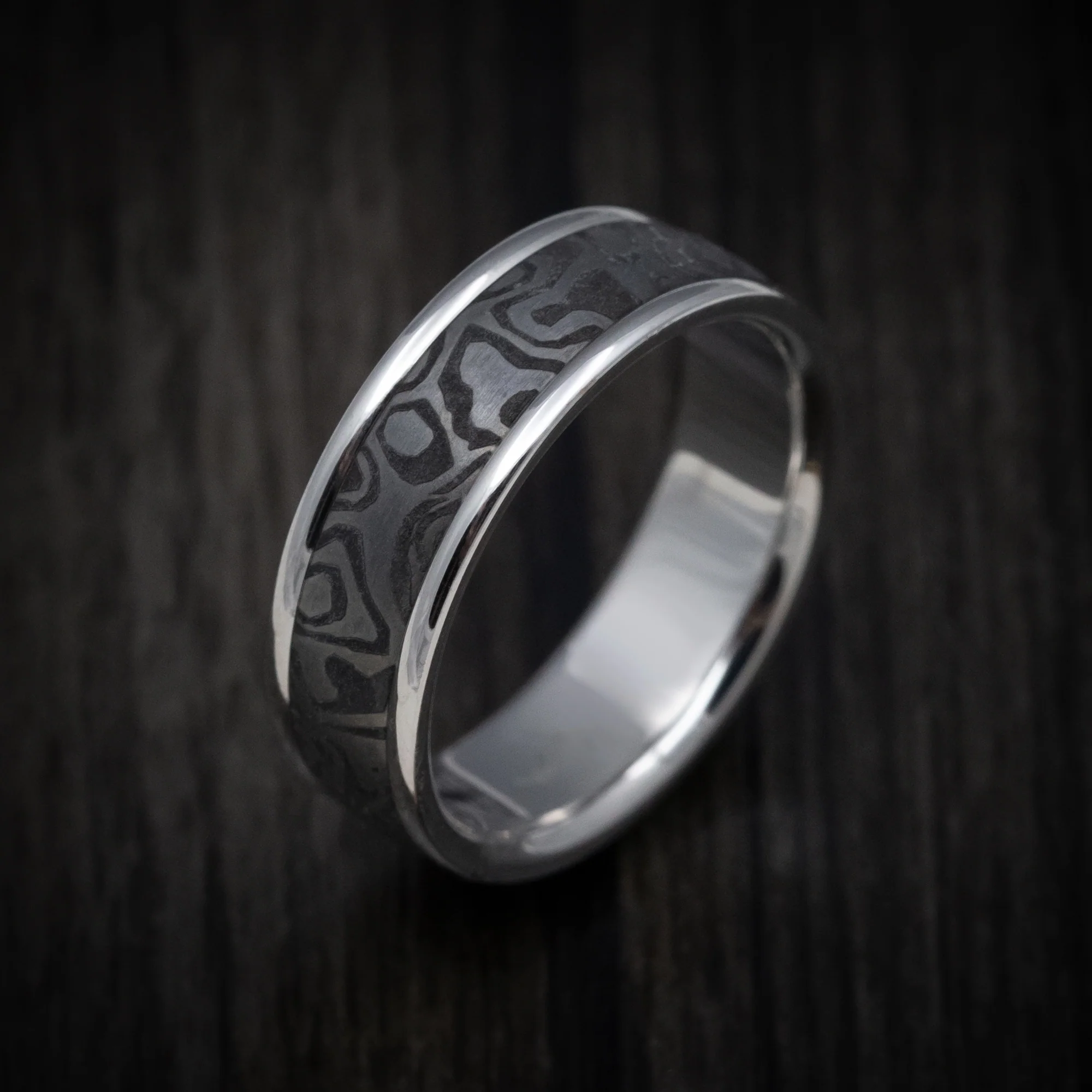 14K Gold and Tantalum Men's Ring - Image 3