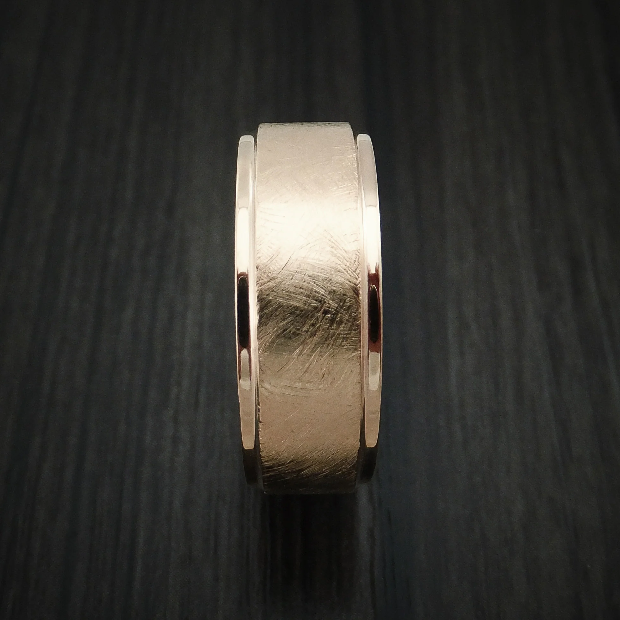 Rose Gold Classic Style Wedding Men's Band Custom Made - Image 3