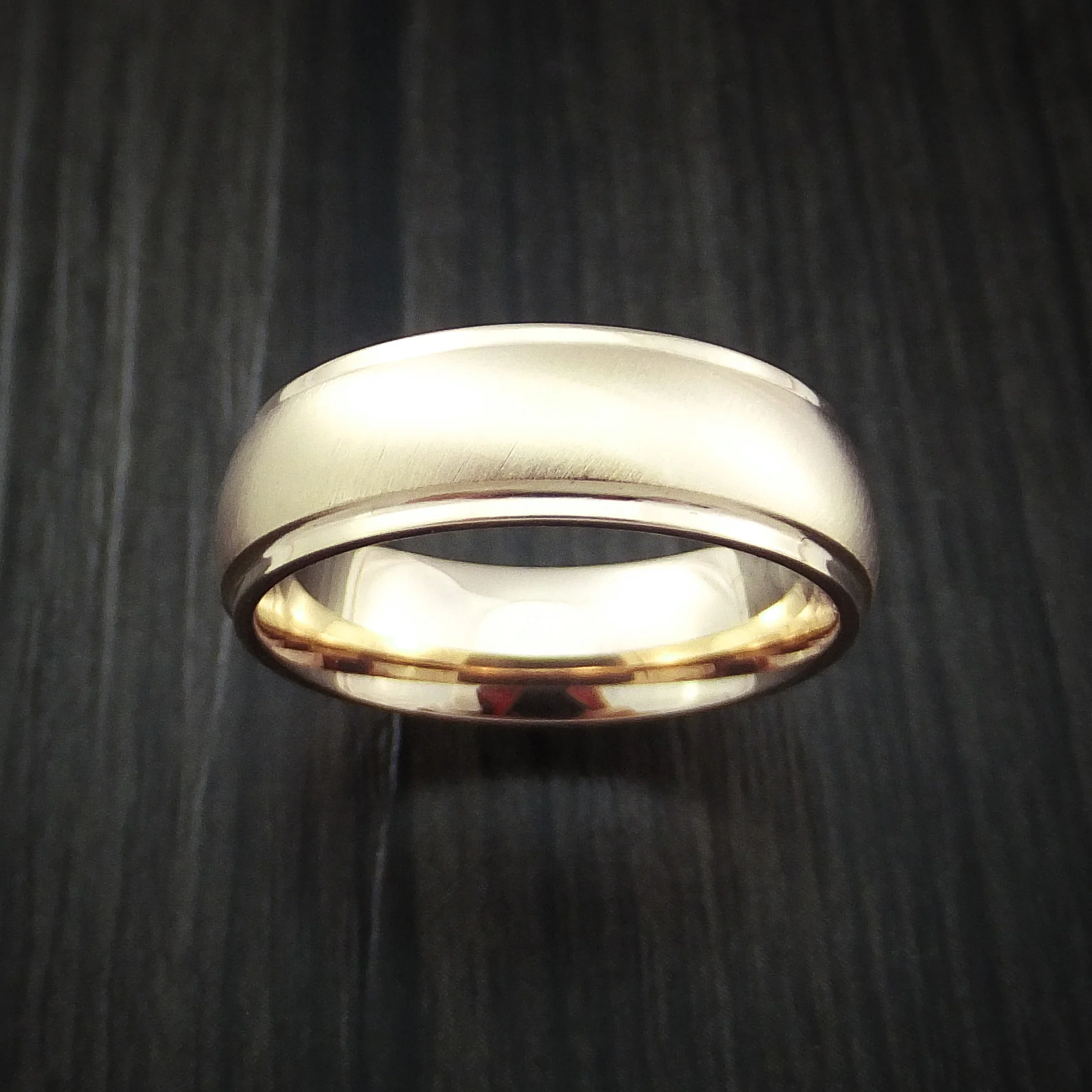 Rose Gold Classic Style Wedding Men's Band Custom Made - Image 8