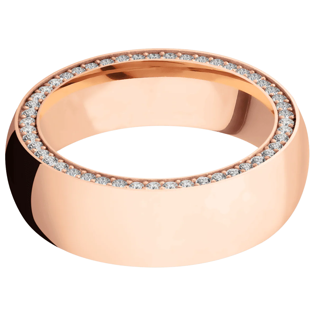 14K Rose Gold + Polish Finish - Image 3