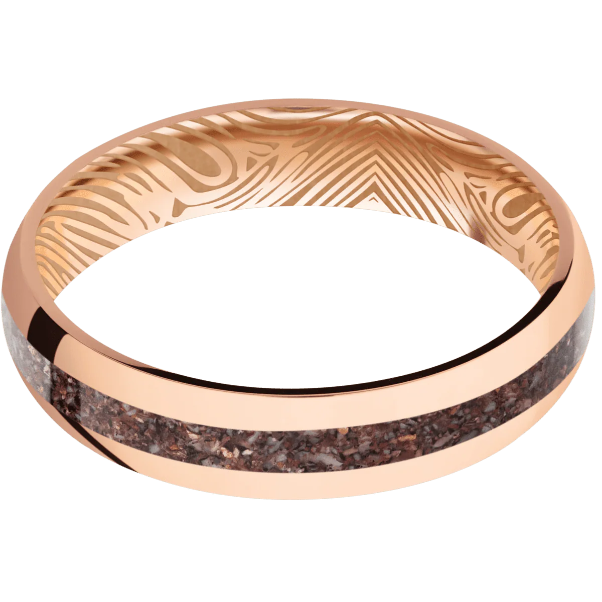 14K Rose Gold + Polish Finish - Image 3