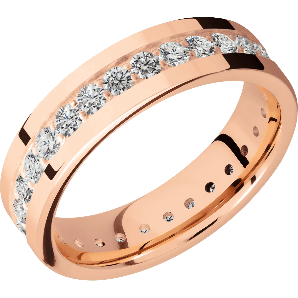 14K Rose Gold + Polish Finish - Image 2