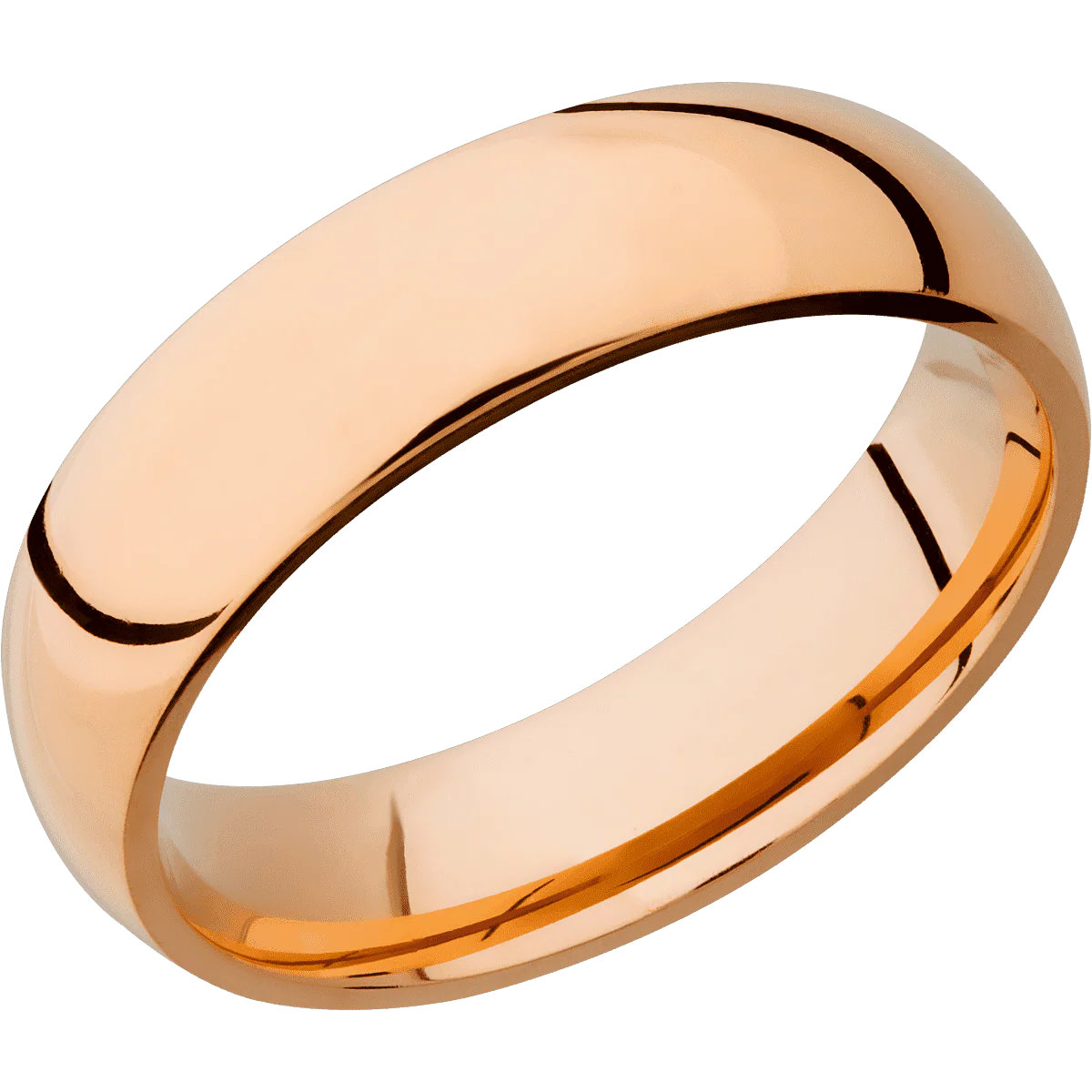 14K Rose Gold + Polish Finish - Image 2