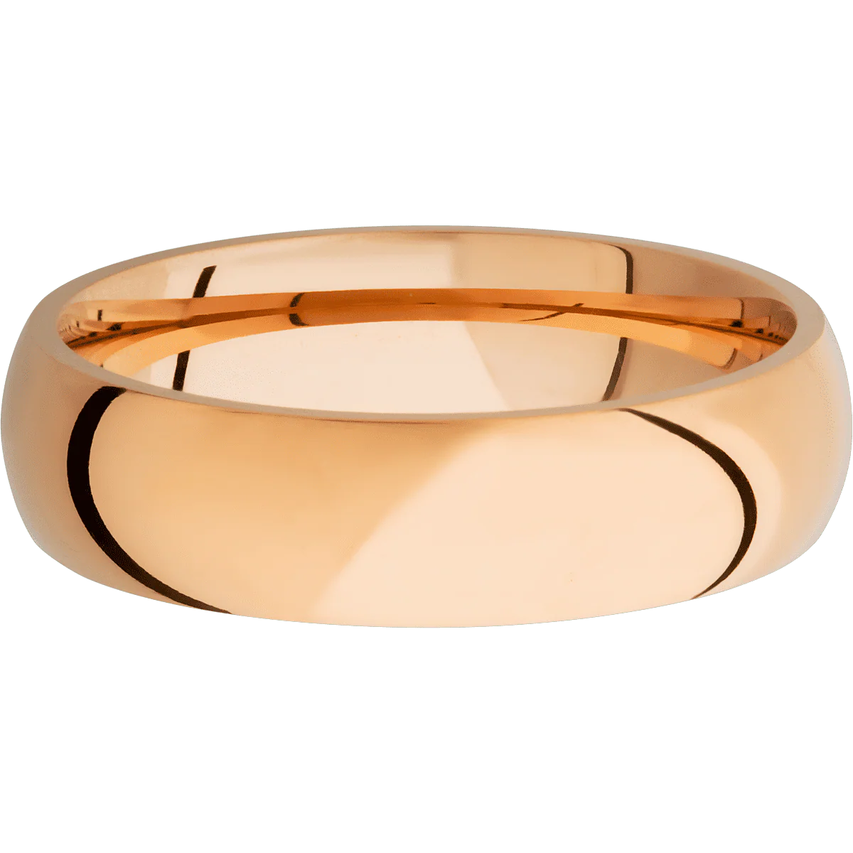 14K Rose Gold + Polish Finish - Image 3