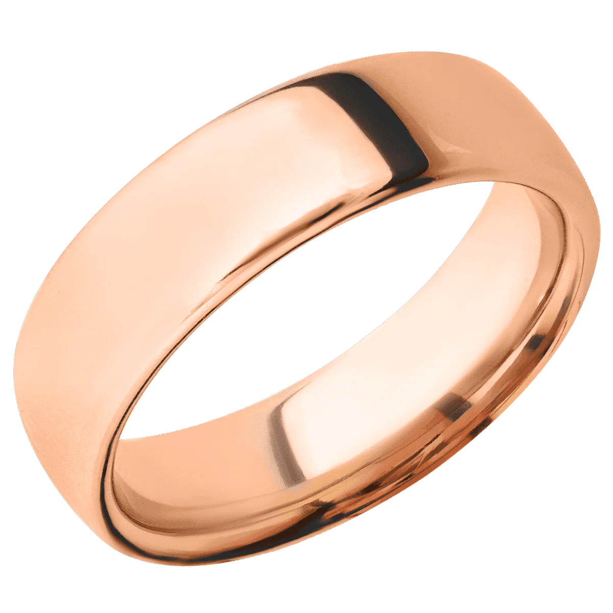 14K Rose Gold + Polish Finish - Image 2