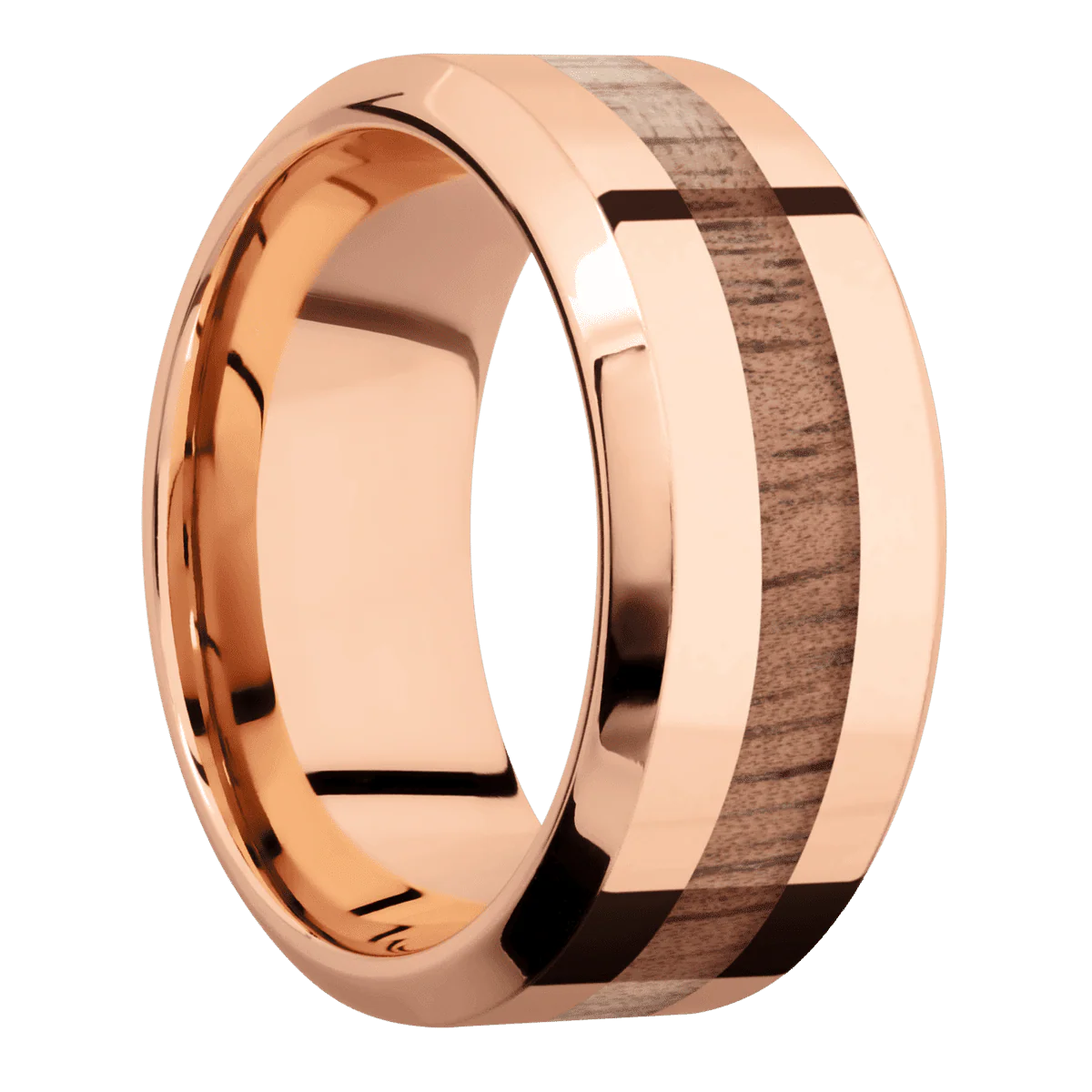 14K Rose Gold + Polish , Polish Finish