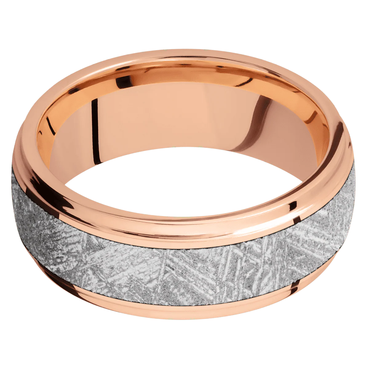 14K Rose Gold + Polish , Polish Finish - Image 3