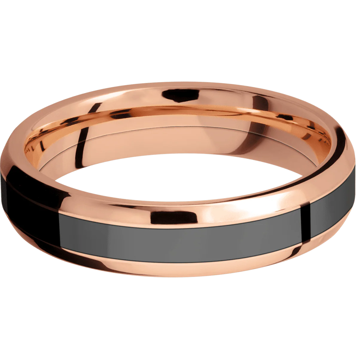 14K Rose Gold + Polish , Polish Finish - Image 3