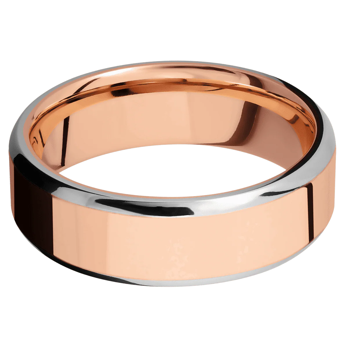 14K Rose Gold + Polish , Polish Finish - Image 3