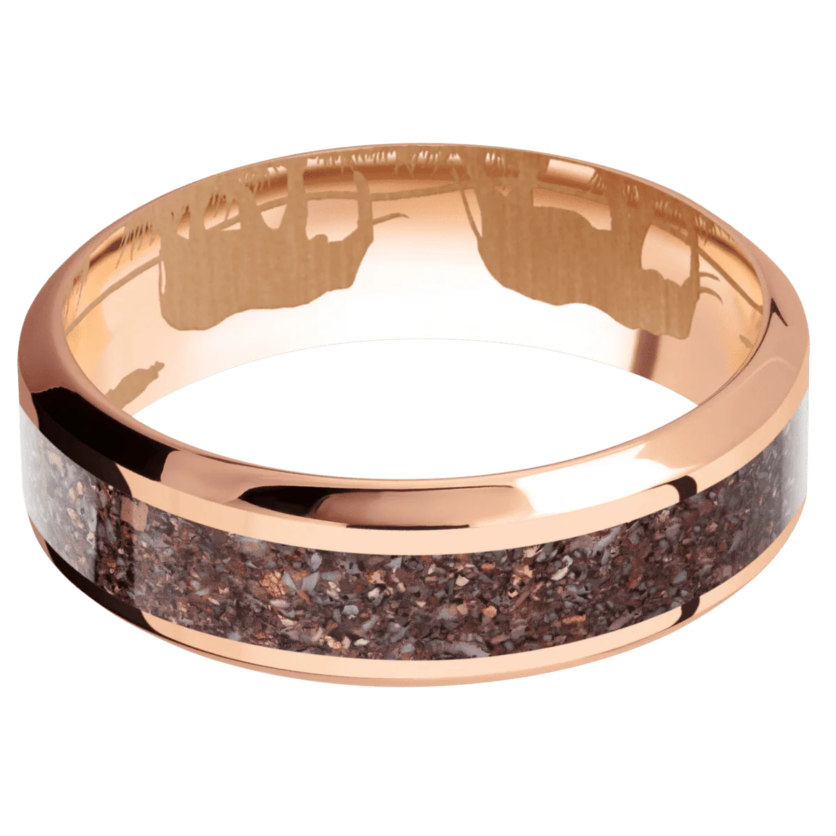 14K Rose Gold + Polish , Polish Finish - Image 3