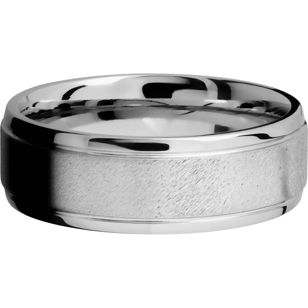 14K White Gold + Anglestone , Polish Finish - Image 3
