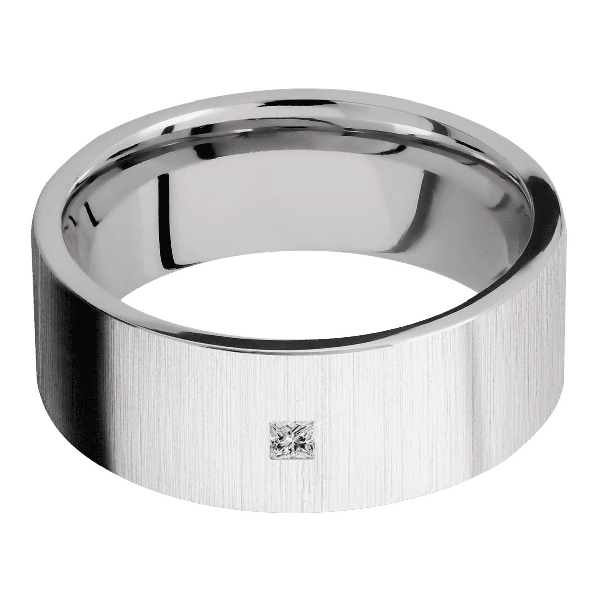 14K White Gold + Crosssatin Finish - Image 3