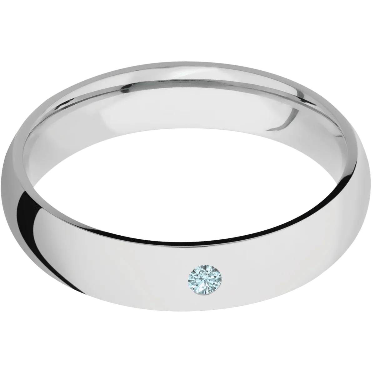 14K White Gold + Polish Finish - Image 3