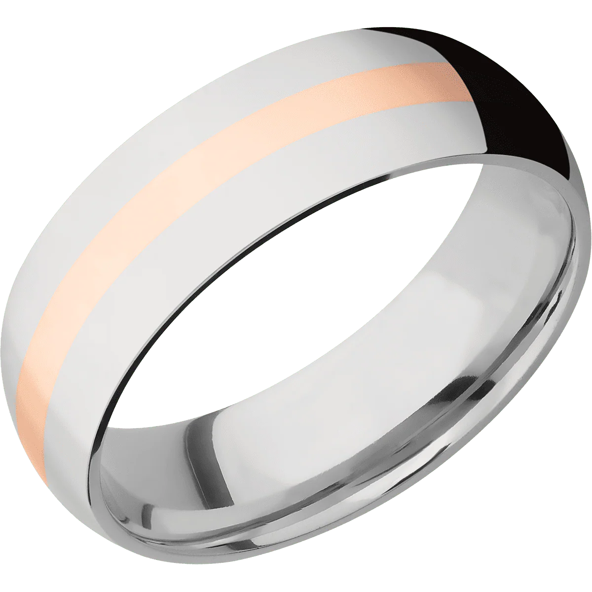 14K White Gold + Polish Finish - Image 2