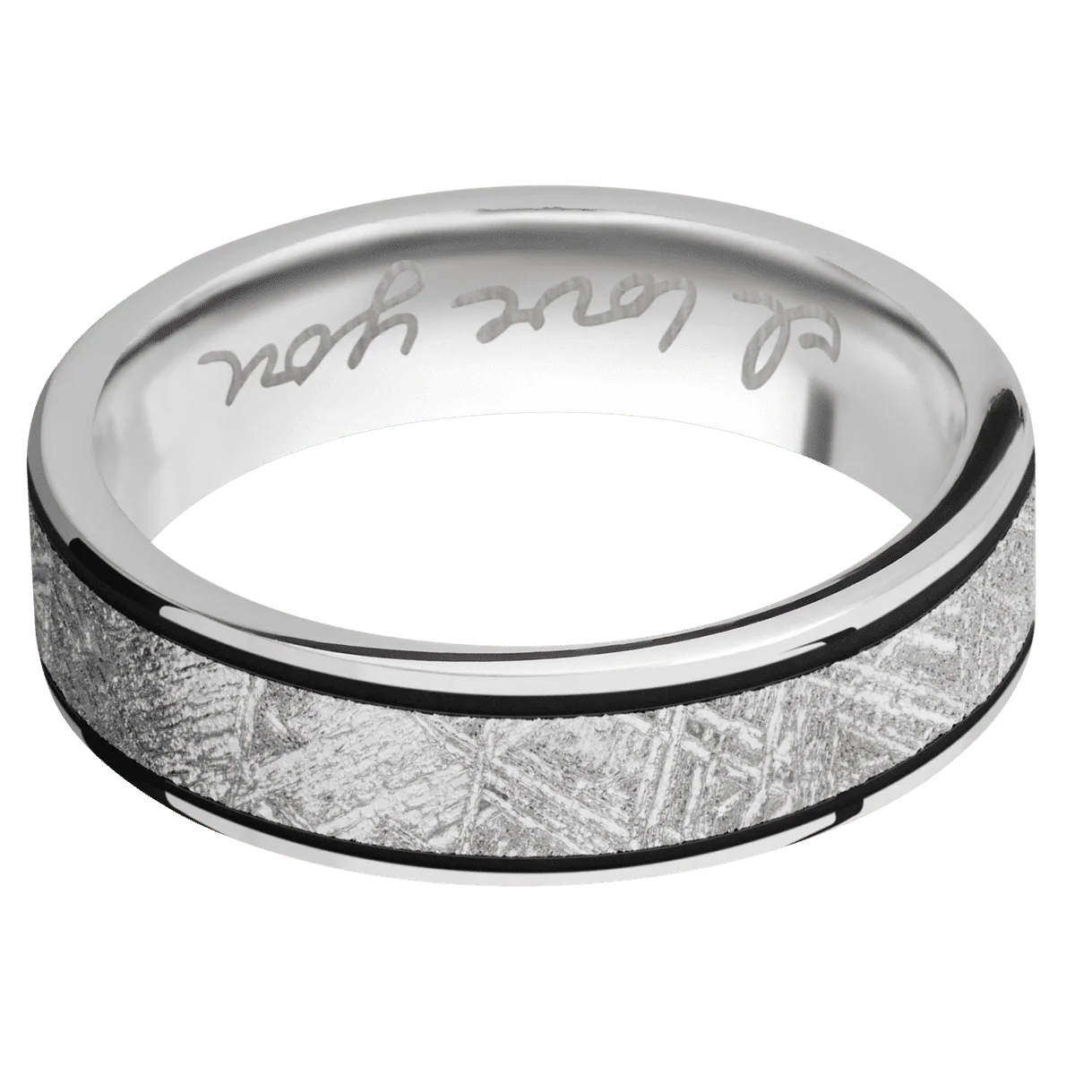 14K White Gold + Polish Finish - Image 3