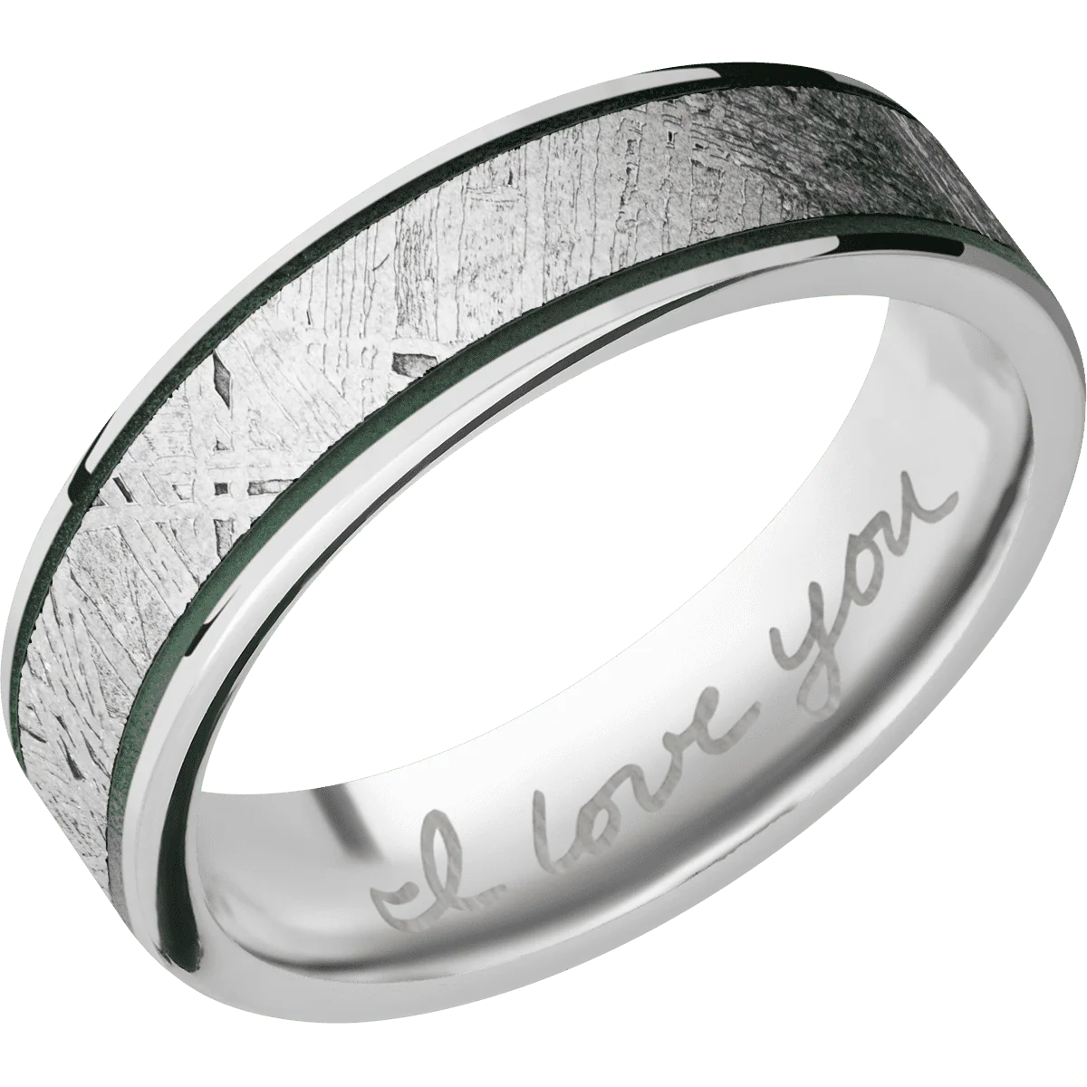 14K White Gold + Polish Finish - Image 2