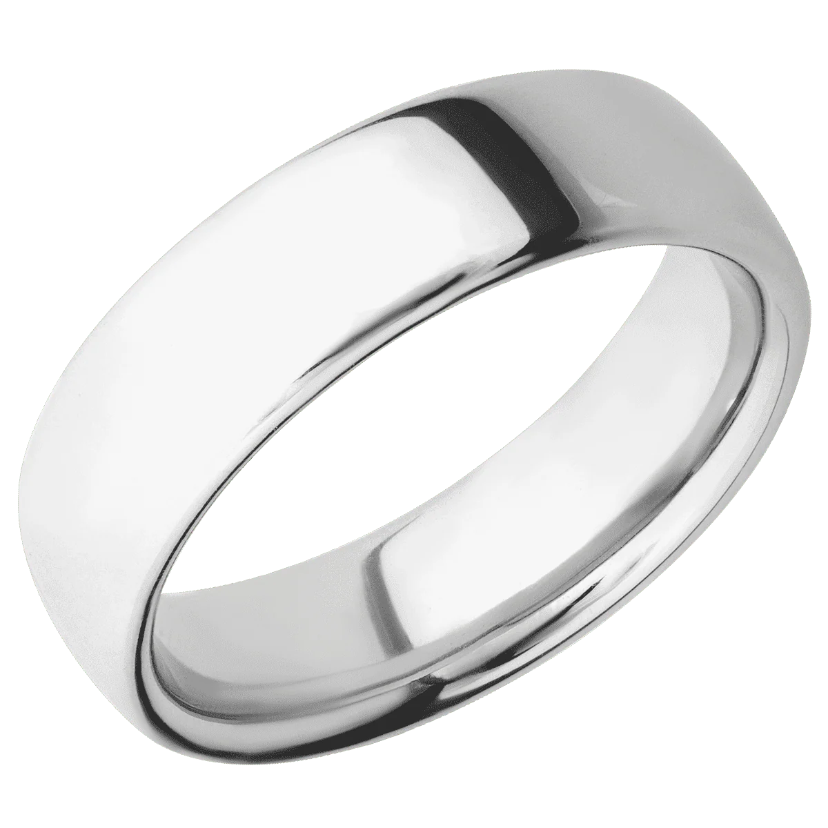 14K White Gold + Polish Finish - Image 2