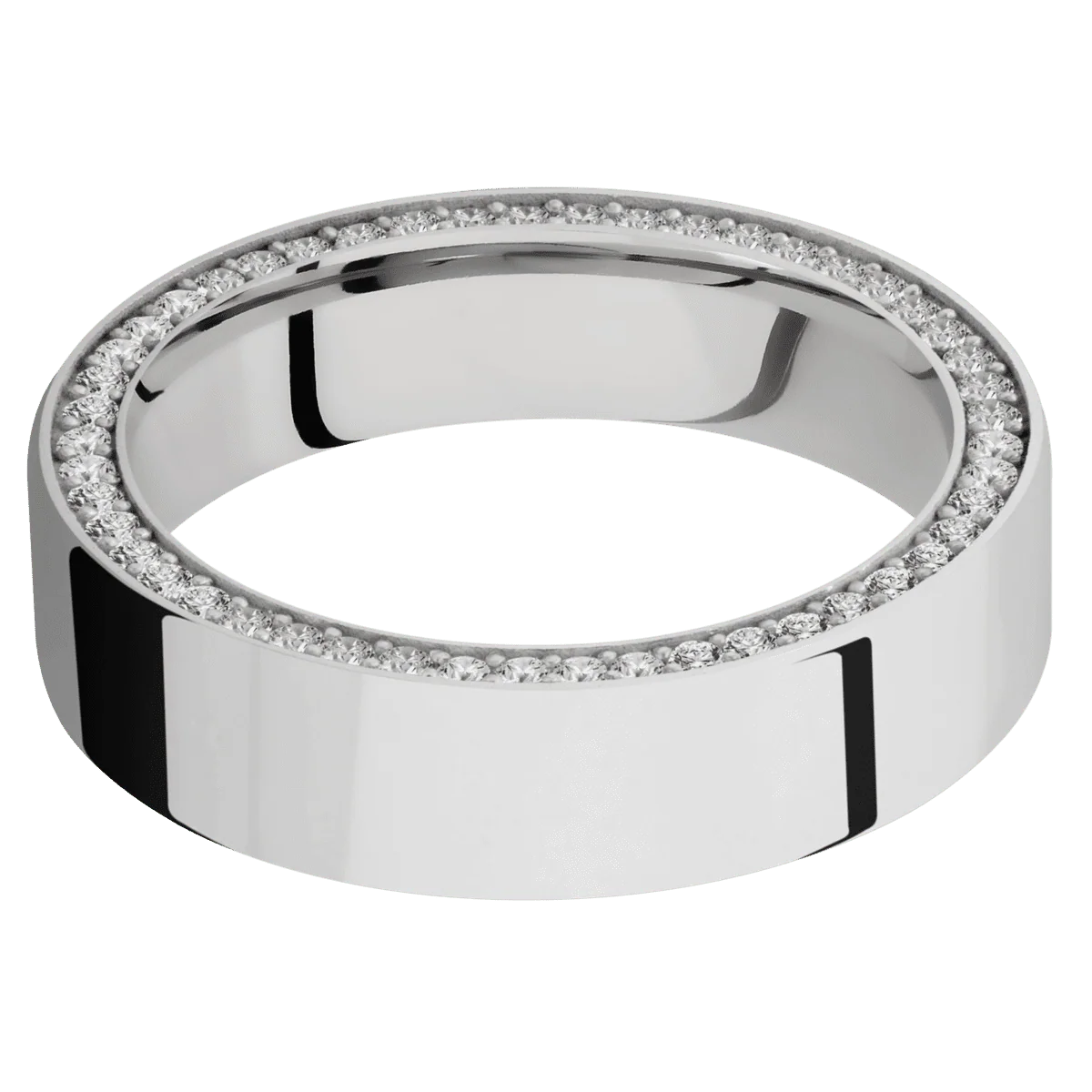14K White Gold + Polish Finish - Image 3