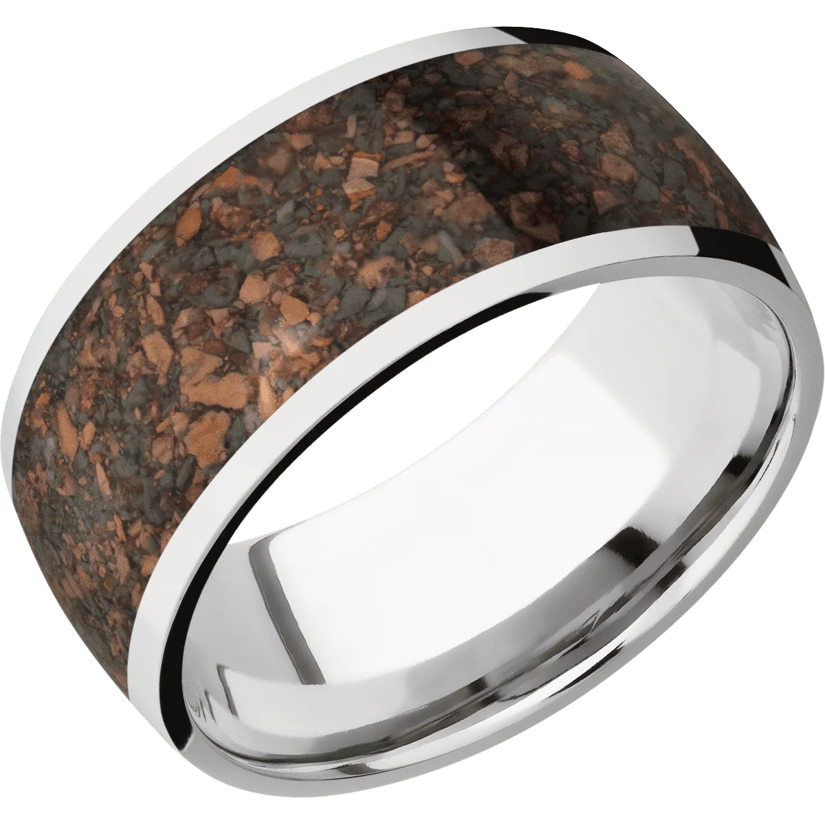 14K White Gold + Polish Finish - Image 2