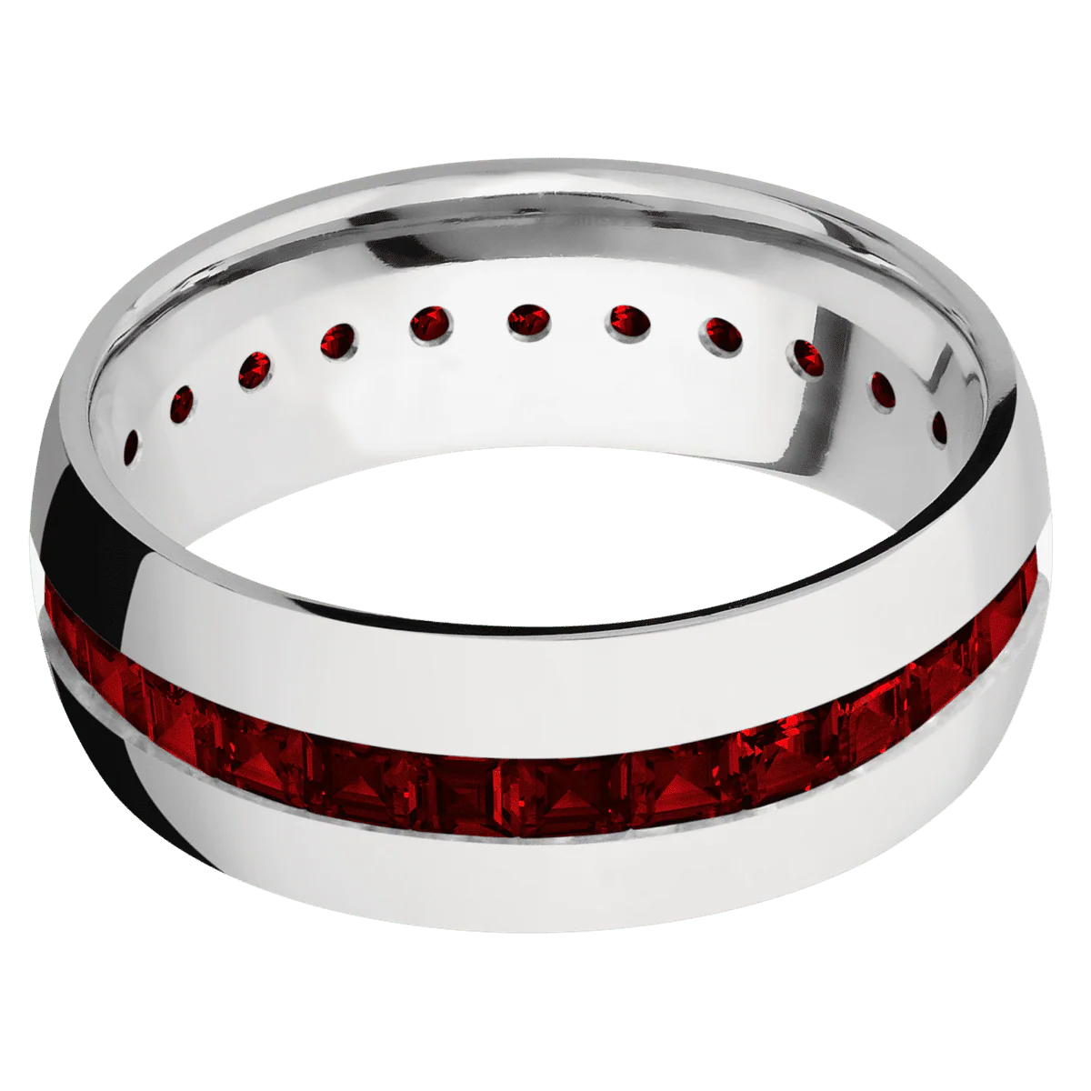 14K White Gold + Polish Finish - Image 3