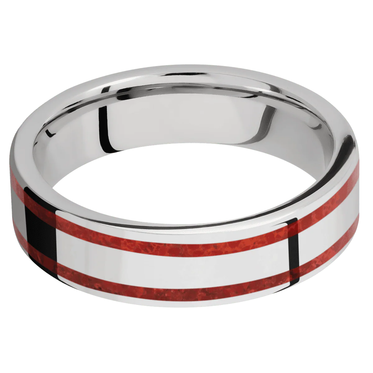14K White Gold + Polish Finish - Image 3