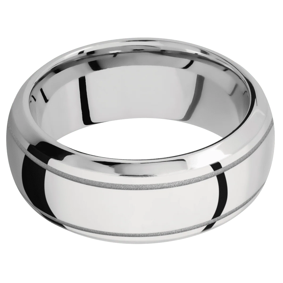 14K White Gold + Polish , Polish Finish - Image 3