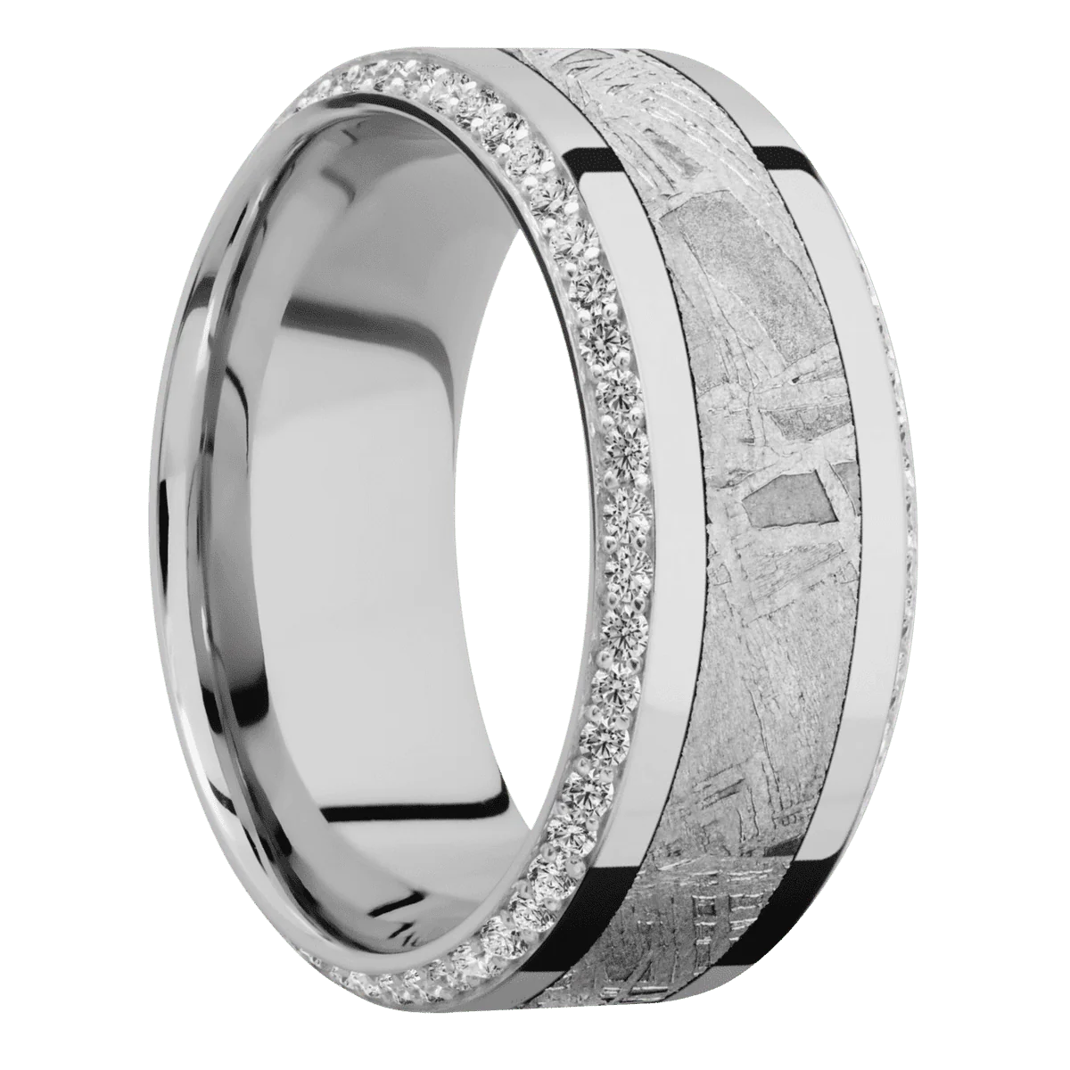 14K White Gold + Polish , Polish Finish