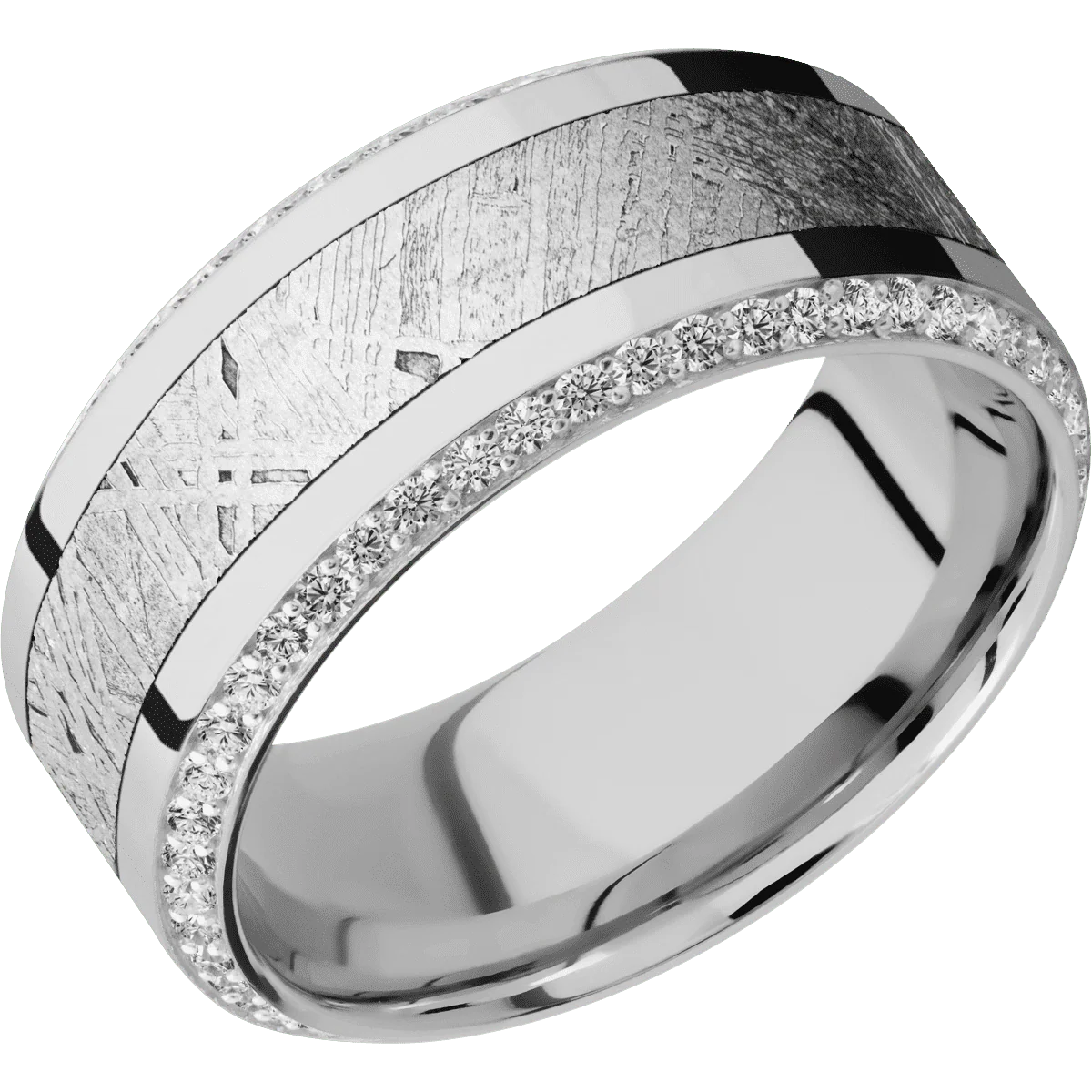 14K White Gold + Polish , Polish Finish - Image 2