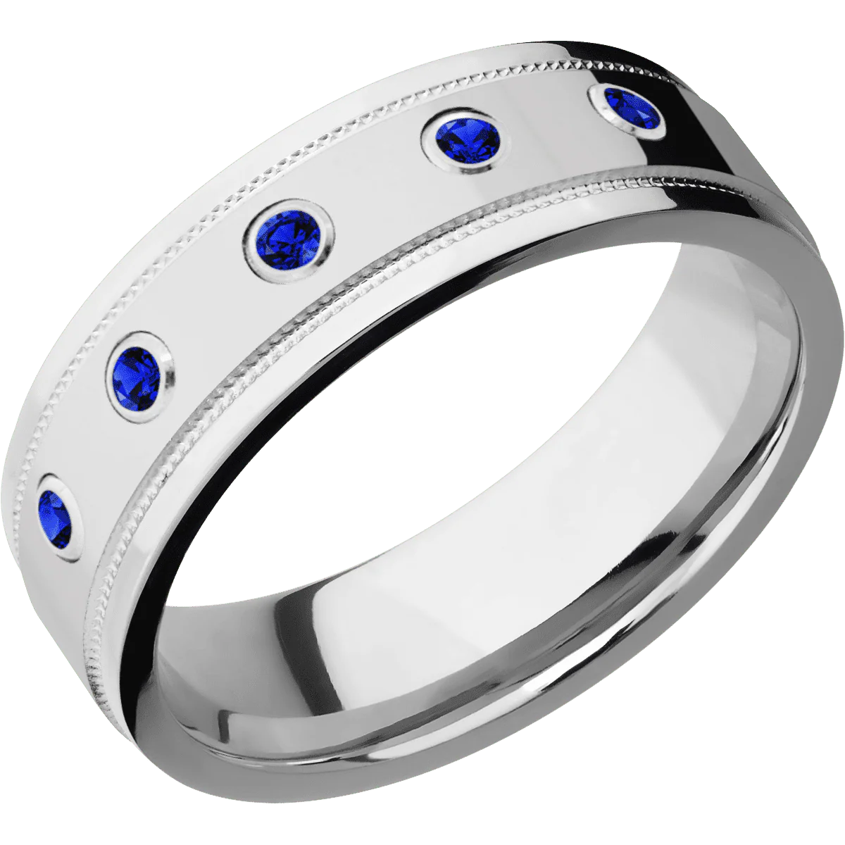 14K White Gold + Polish , Polish Finish - Image 2